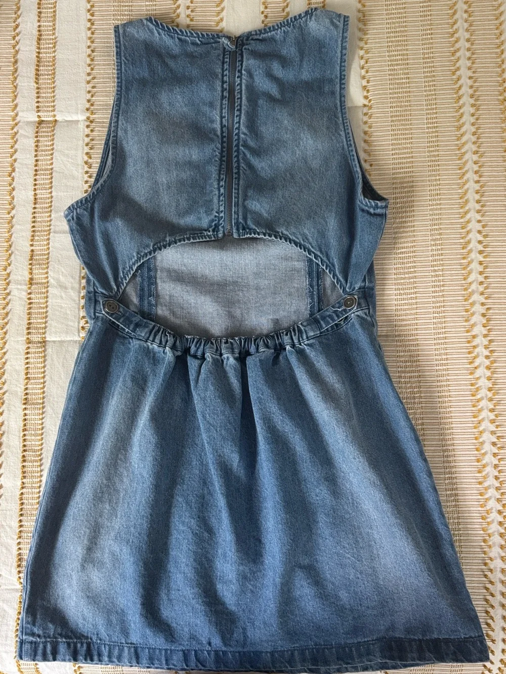 Free People Women's Atlas Denim Mini Dress